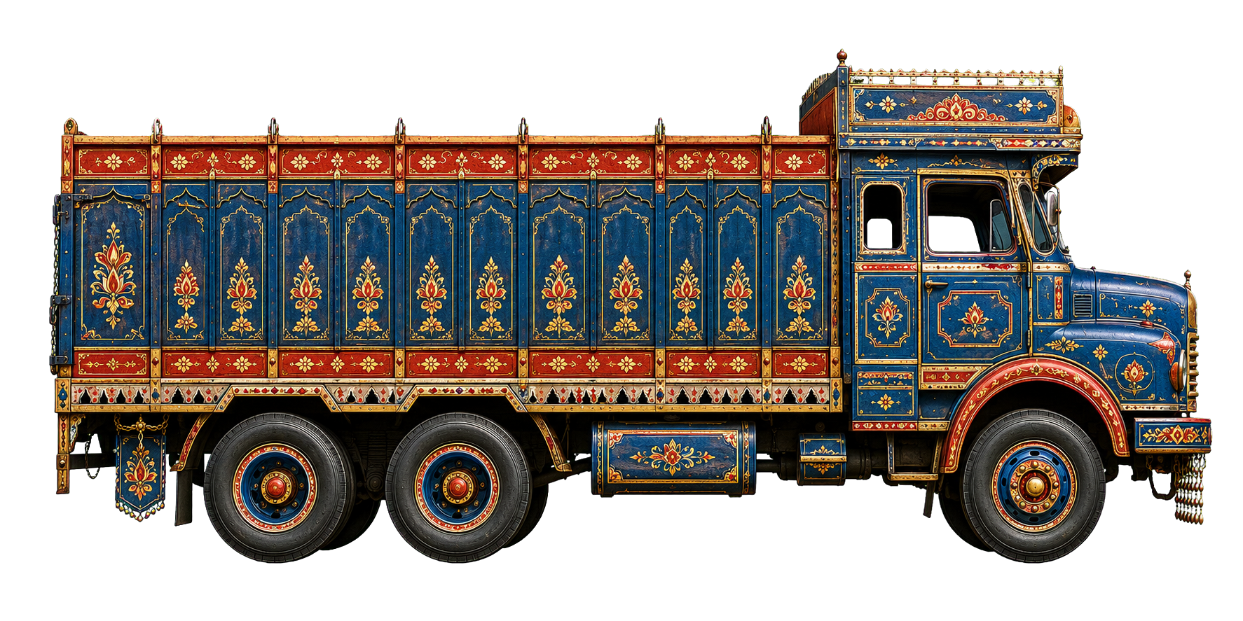 Truck moving towards MURTHAL DHABA 90s
